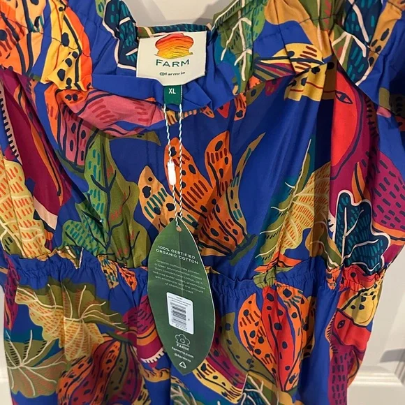 Farm rio Colorful Print Dress - Picture 2 of 6